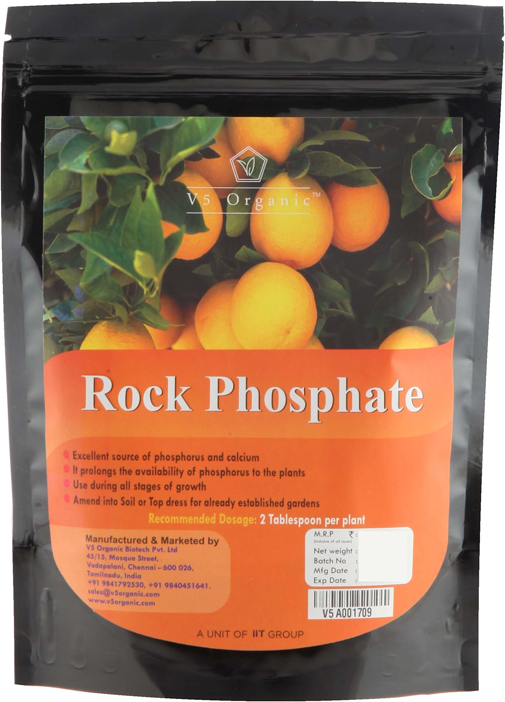 V5 Organic Rock Phosphate fertilizer (400 g)