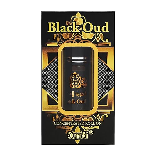 Aceite de perfume enrollable Black Oud de 0.2 fl oz de Surrati vendido por Indy Fragrance