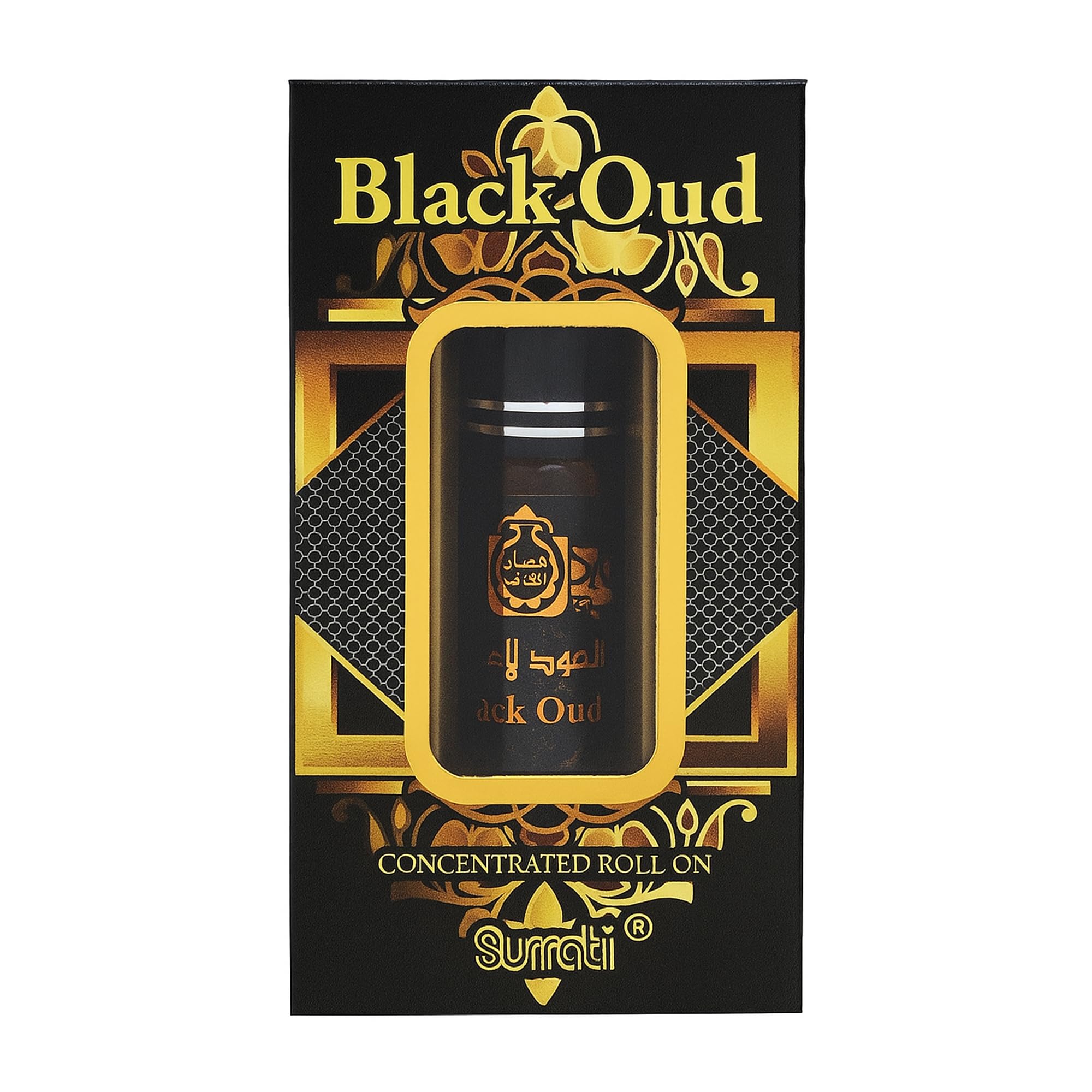 Black Oud 6ml Roll-on Perfume Oil by Surrati Sold by Indy Fragrance