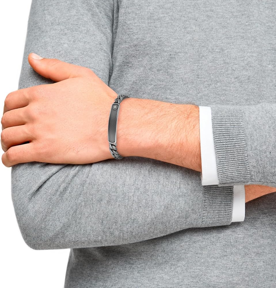 Bracciale uomo in Acciaio ABR4067