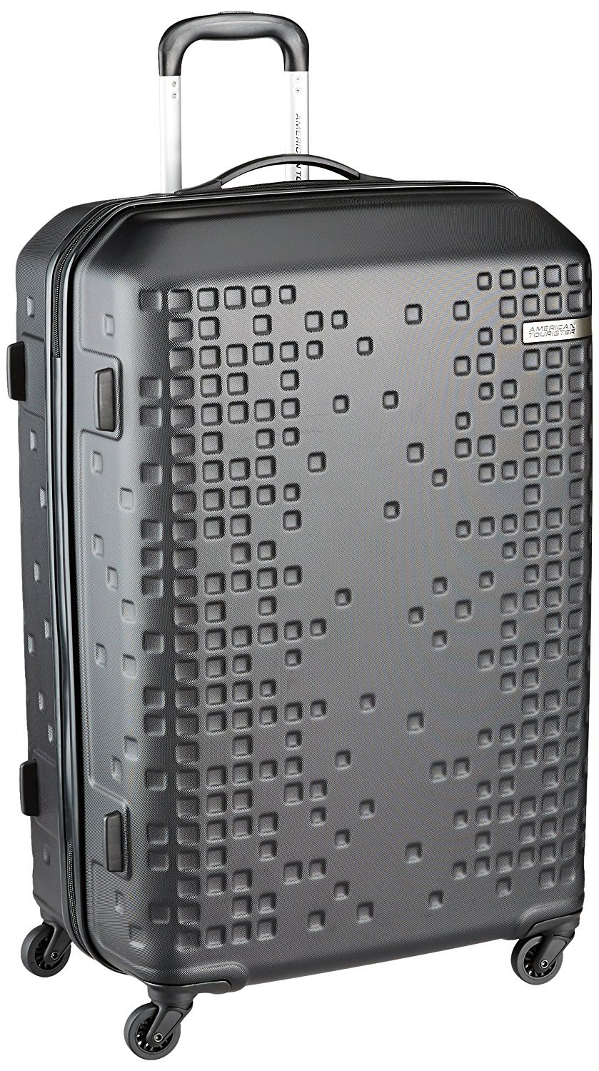 American Tourister Cruze ABS 80 cms Black Amazon.in Fashion