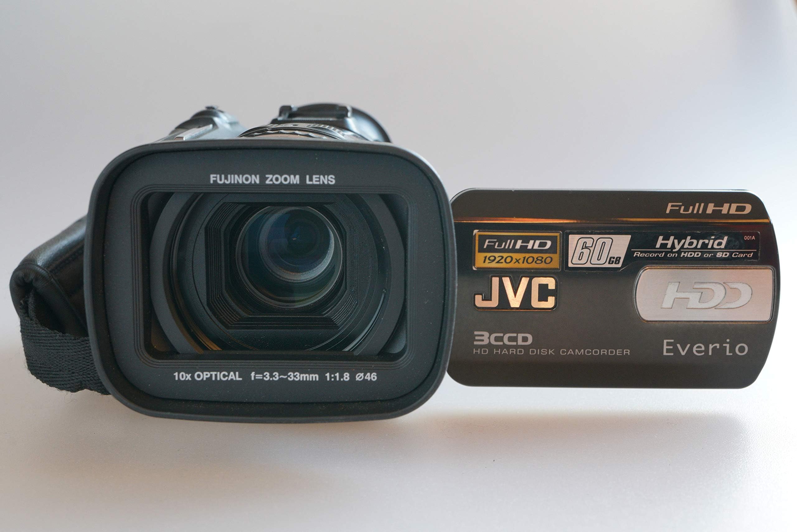 JVC Everio GZHD7 3CCD 60GB Hard Disk Drive High Definition Camcorder with 10x Optical Image Stabilized Zoom
