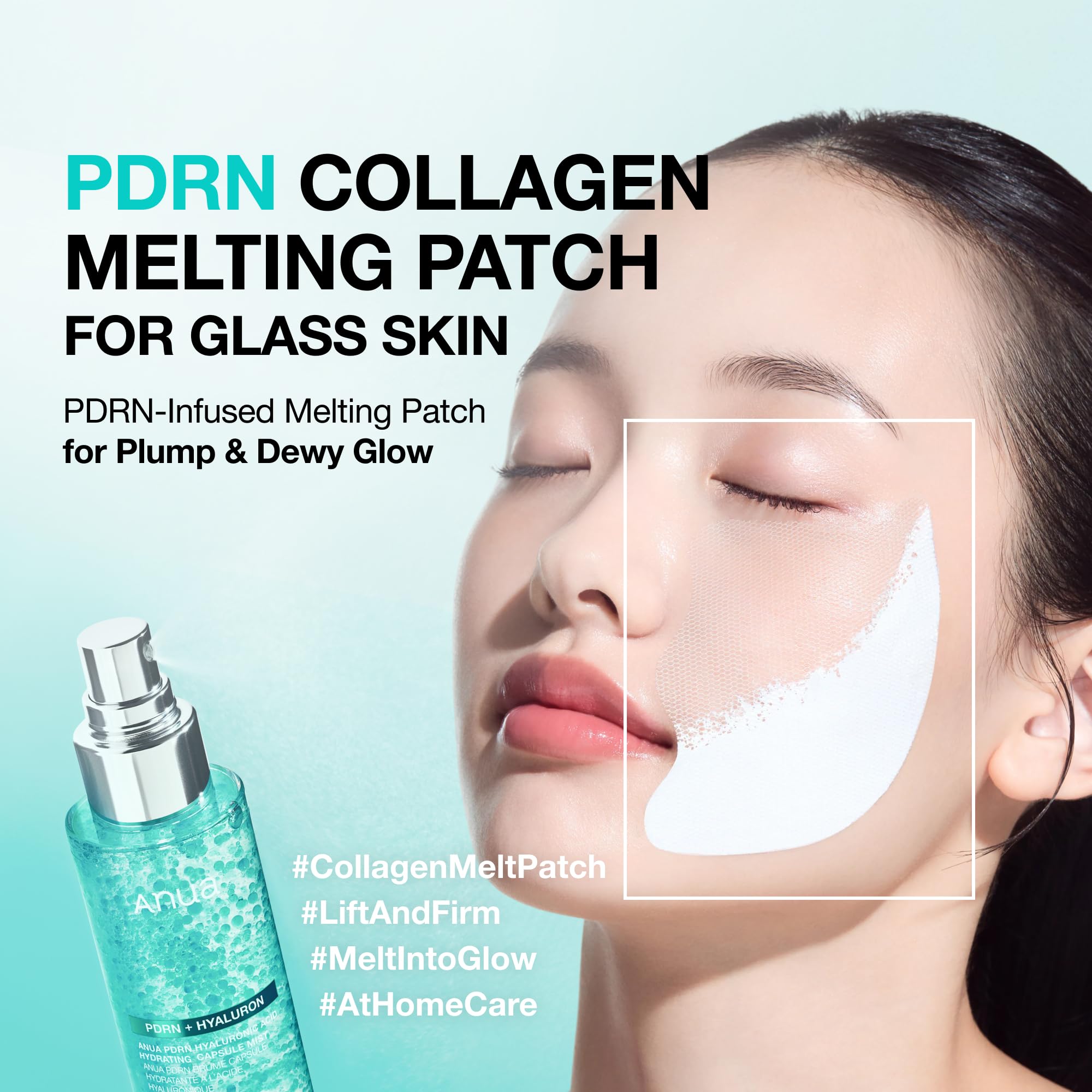 ANUA PDRN COLLAGEN MELTING PATCH FOR GLASS SKIN (0.05 g * 4 EA)