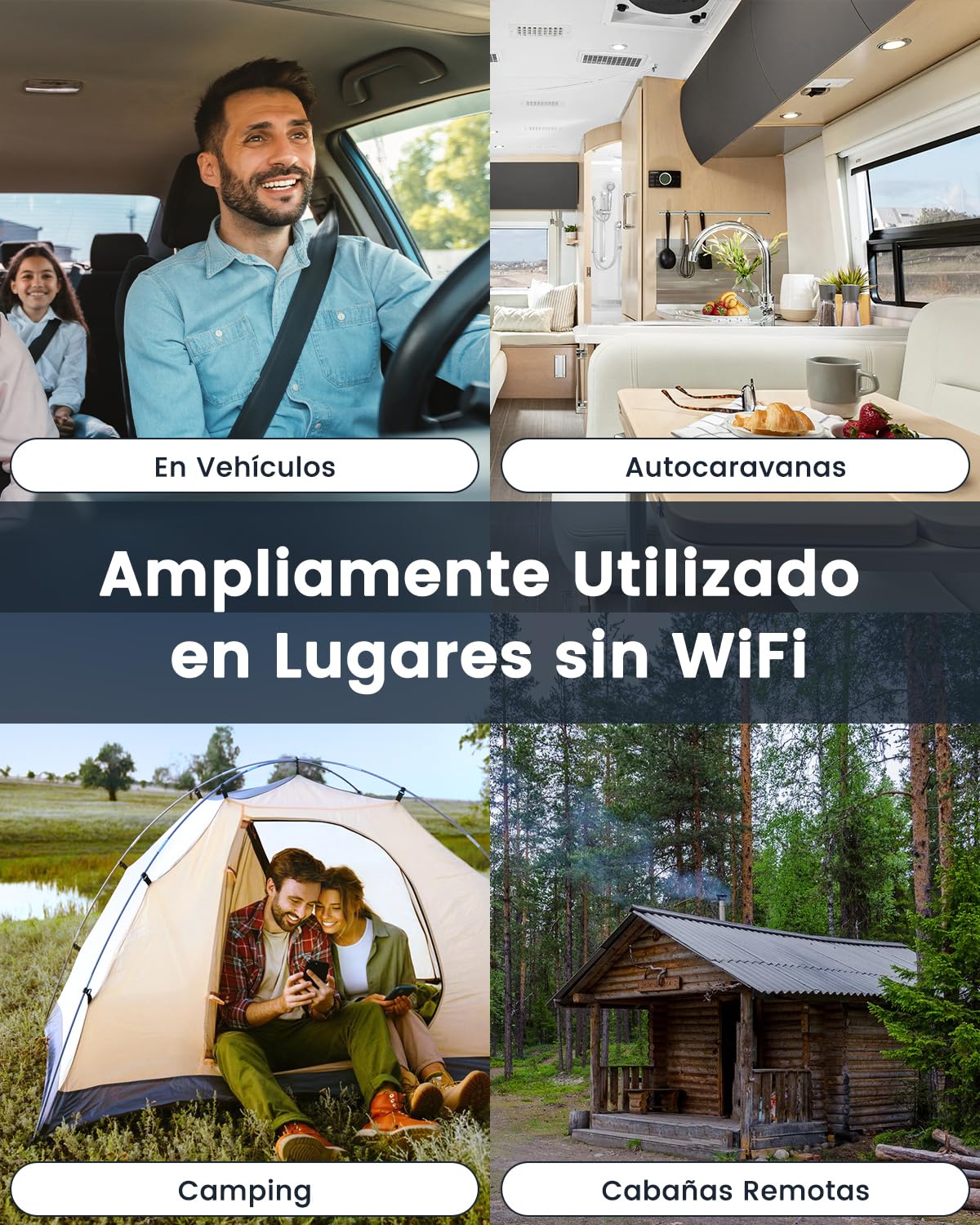 Bextgoo 2K HD Camara Vigilancia SIM, 4G LTE Camara Vigilancia sin WiFi con Tarjeta SIM, Videovigilancia sin Internet con Bateria 5200mAh, Visión 160°, Detección Movimiento Alerta, Vision Nocturna