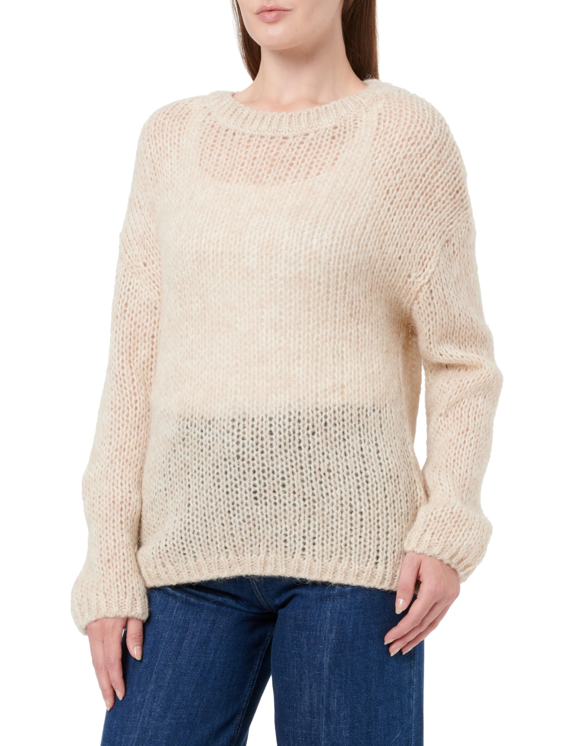 HUGO Damen Slookina_b Knitted_Sweater