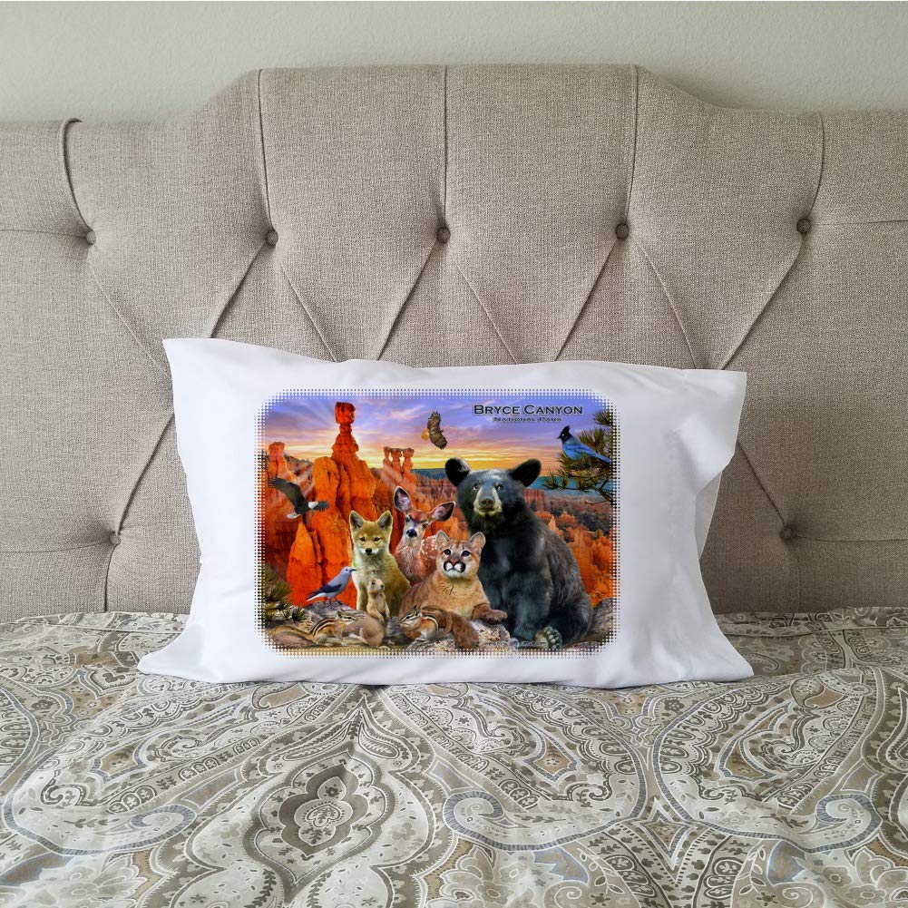 GRAPHICS & MORE Bryce Canyon National Park Utah UT Beer Animals Cougar Deer Coyote Novelty Bedding Pillowcase