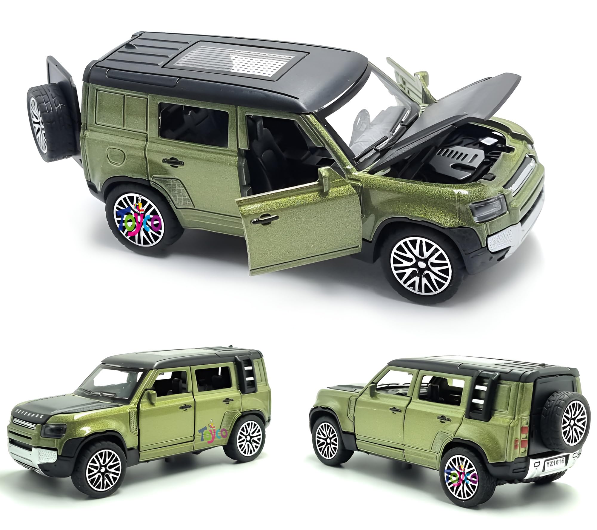toyco Alloy Die-Cast Metal Suv Car Toy, Diecast Vehicle, Collectible Model For Kids, Adults, Gift (Open Door & Pull Back), Multicolor (B0CRPLFRL3) Amazon Price History, Amazon Price Tracker