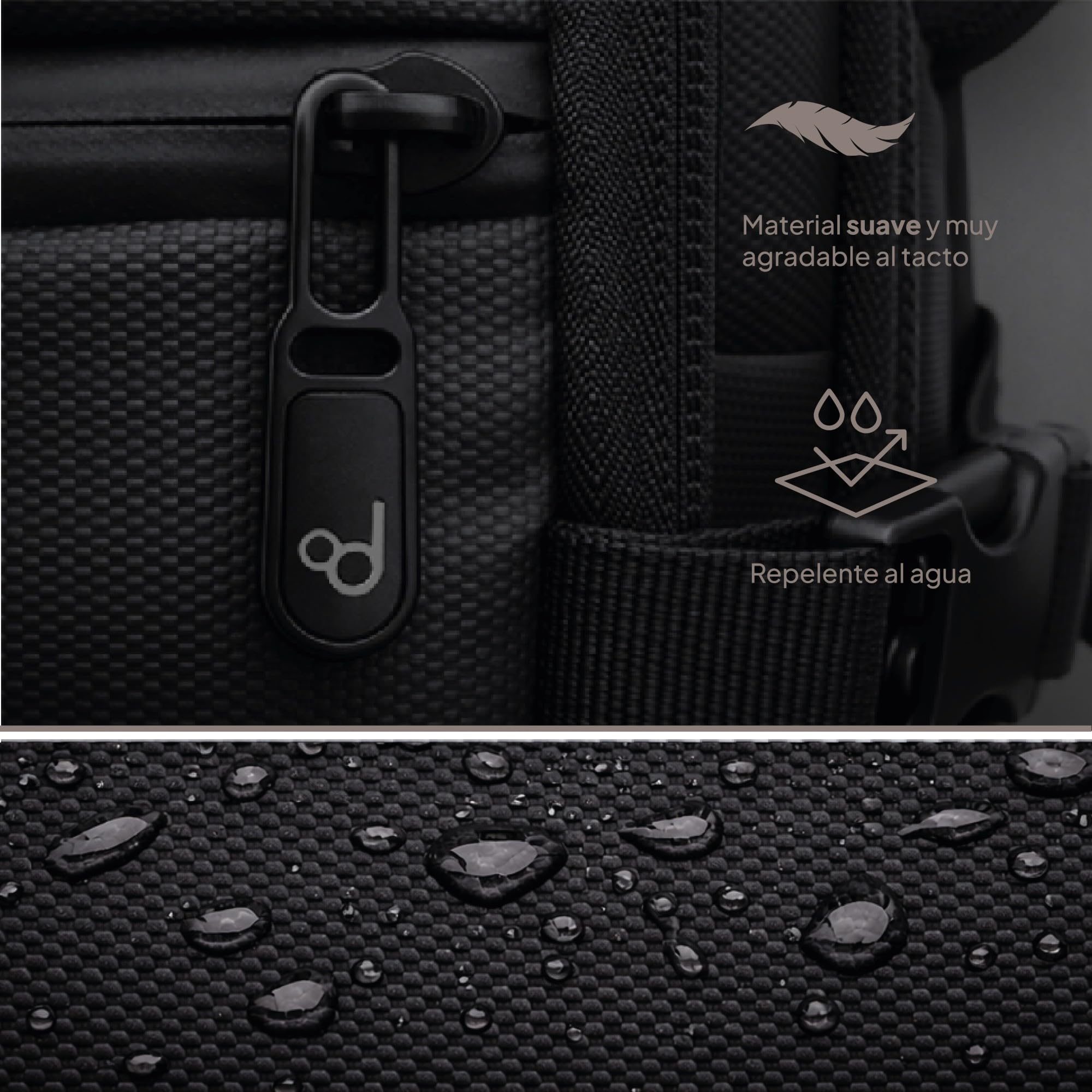 OcioDual Mochila Viaje Cabina 55x40x20 Expandible 40L, Equipaje de Mano Avión, Compartimento Portátil 17", Compatible Iberia Lufthansa British Airways