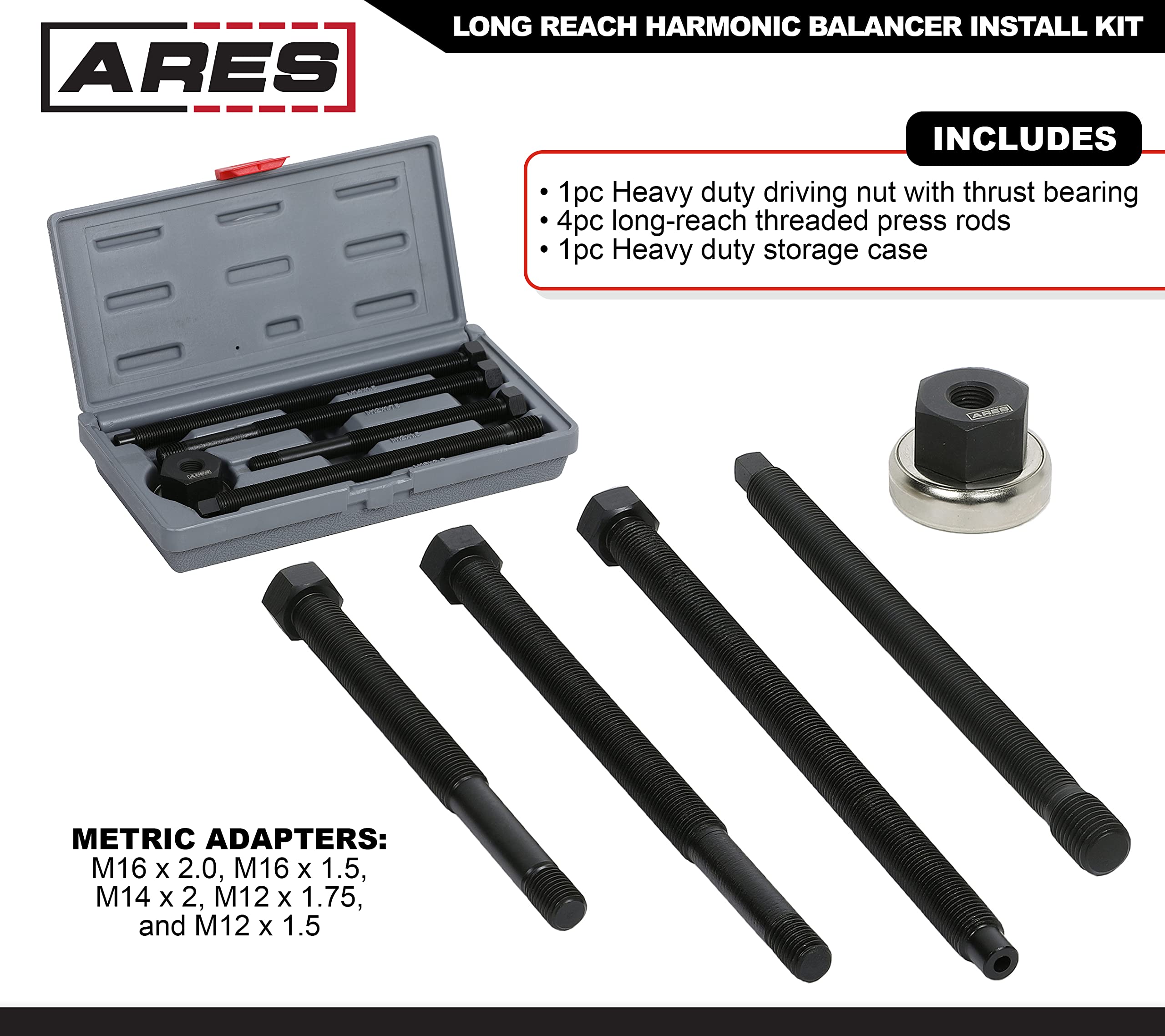 15087 Long Reach Harmonic Balancer Install Kit Install