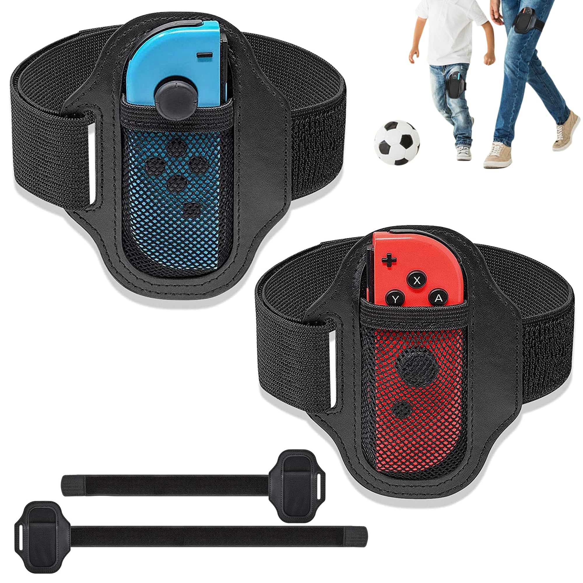 2 Piezas Correa Para Las Piernas Para Switch Correas Para Las Piernas Compatible Con Switch Ring Fit Adventure Correa De Pierna Ajustable Correas Elásticas Ajustables Para Las Piernas Para Ring