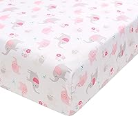 Vista 4 de DMZVEIDA El último juego de ropa de cama de bebé de 3 piezas edredón de bebé, sábana bajera para bebé, funda de almohada para bebé, tela de algodón