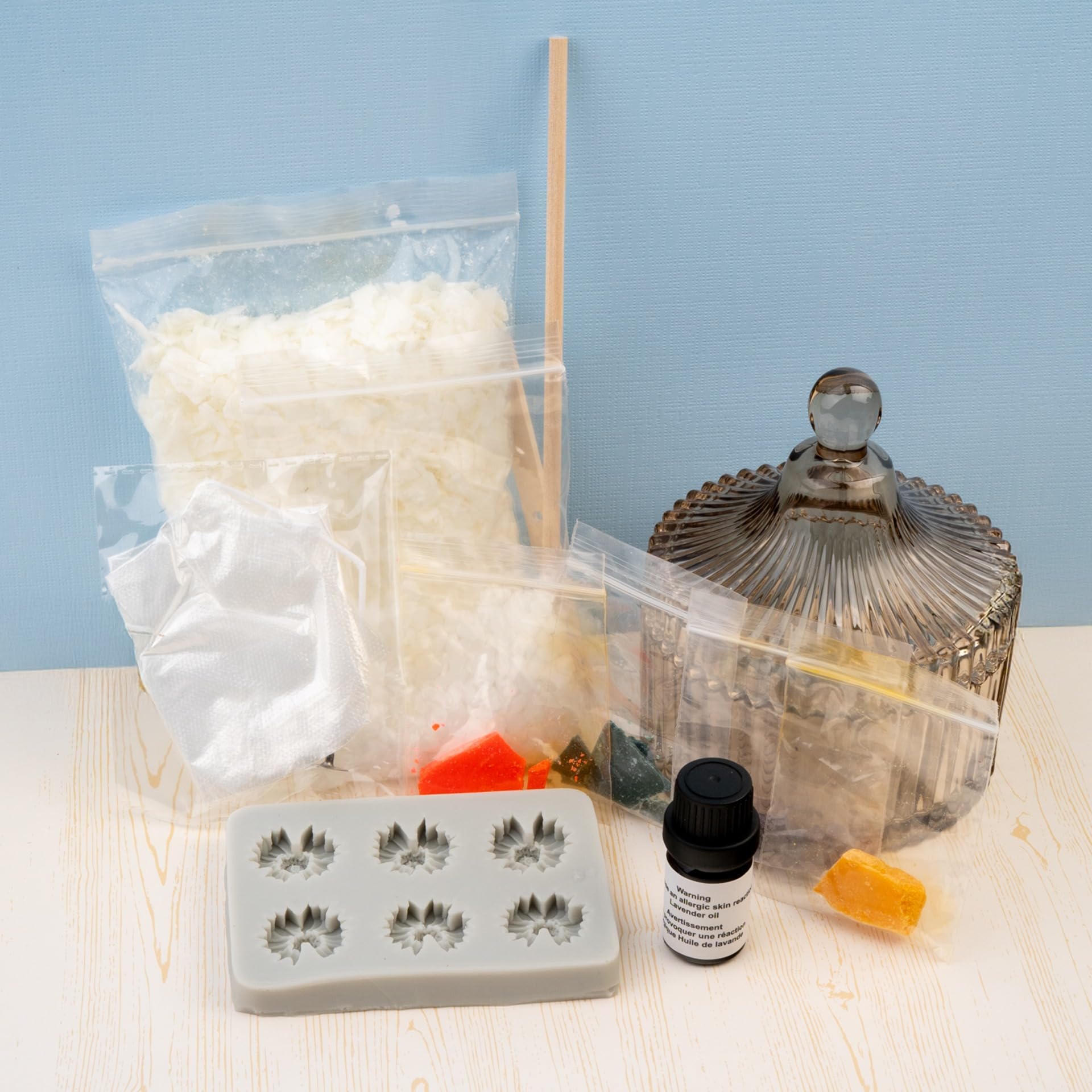 John Bead Kit fai da te per candele e fiori, per adulti e principianti, 14 pezzi