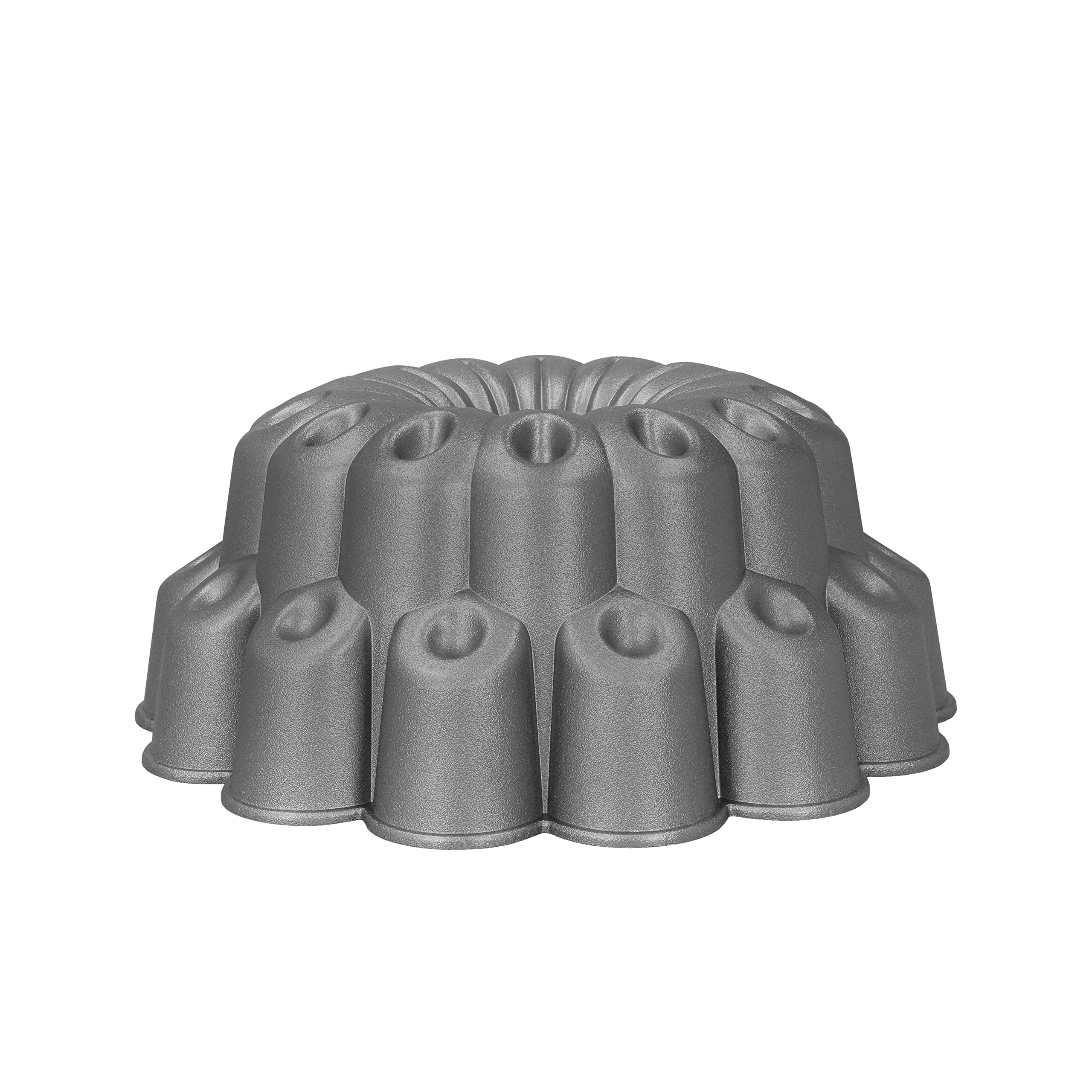 MasterClass 24cm Decorative Cake Tin, Non-Stick and Anti-Scratch Cast Aluminium Pan, Decorative Button Design Cake Mould