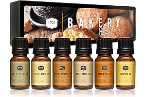 P&J Trading Premium Bakery Collection - Set of 6 Comforting Scents and...