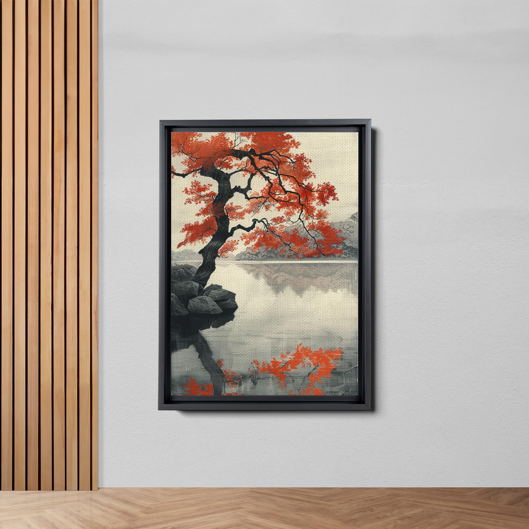 Amazon.com: Japanese Maple Tree Painting, Japanese Style Art
