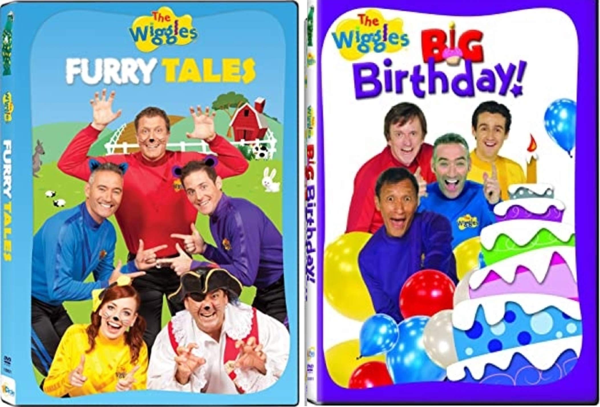 Buy Wiggles Big Birthday / Fury Tales (2 Disc DVD Set) Starring