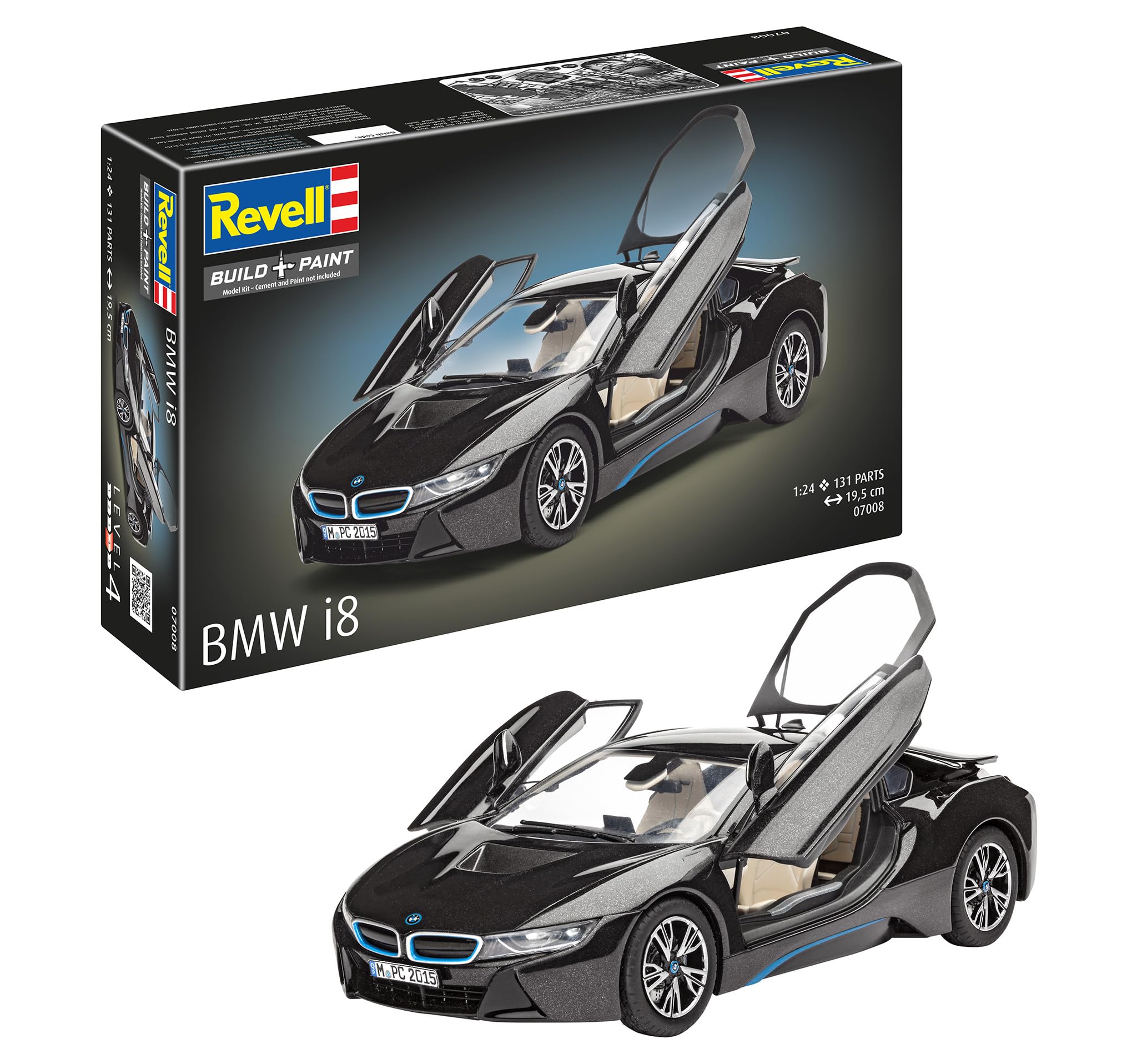 Amazon | ドイツレベル(Revell) 1/24 BMW i8 プラモデル | プラモデル 通販