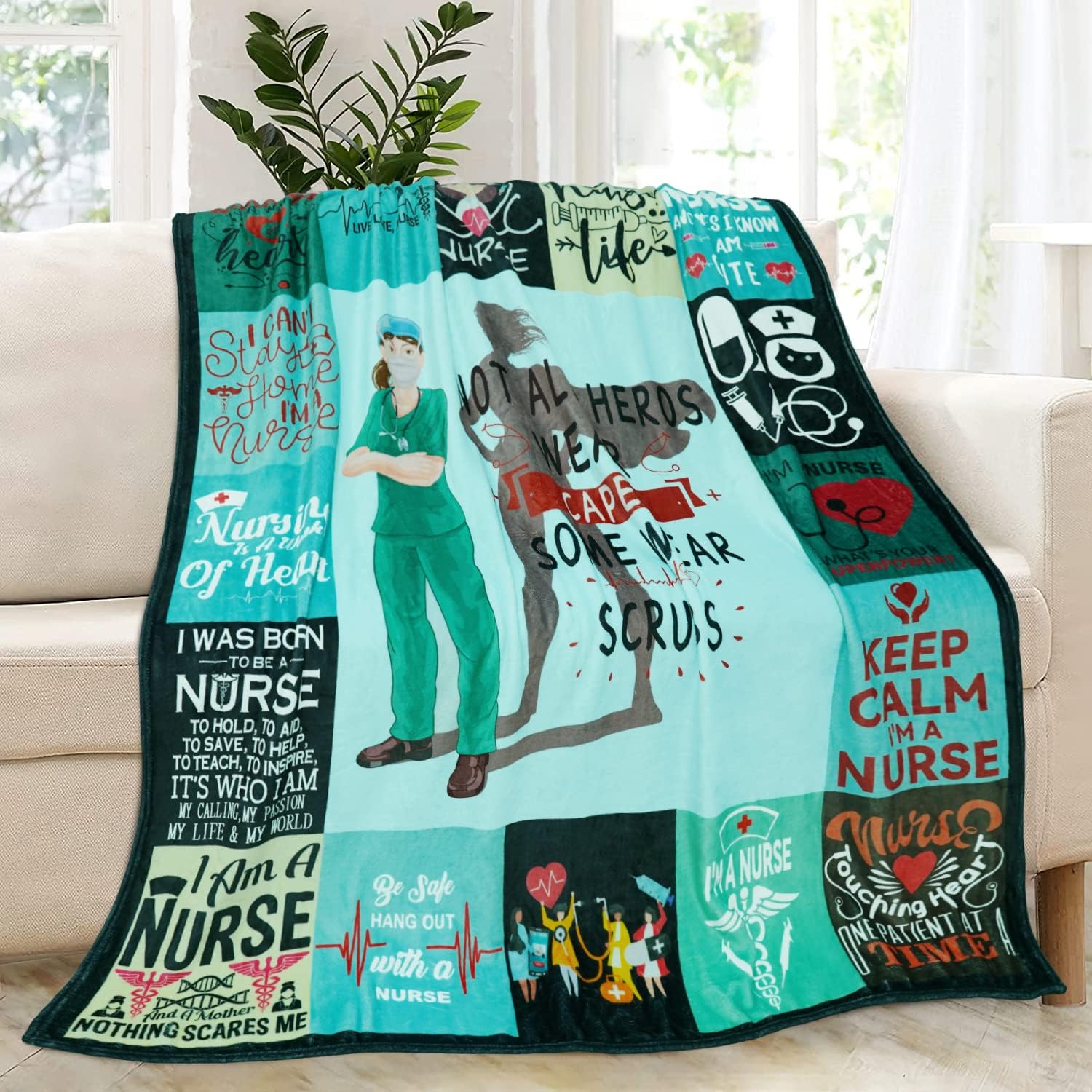Nurse Gifts for Women RN Gifts for Nurse Blanket Nurse