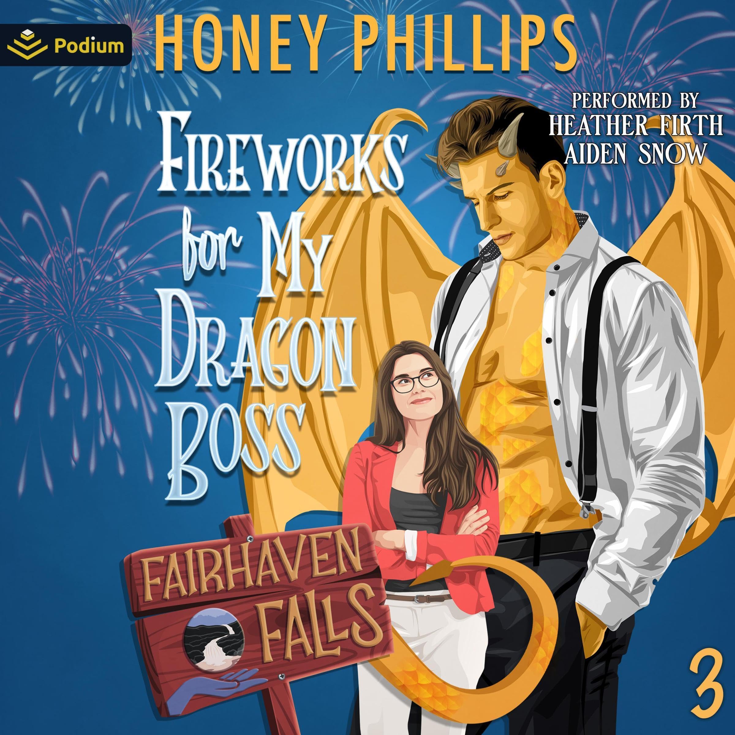 Cover art for Fireworks for My Dragon Boss