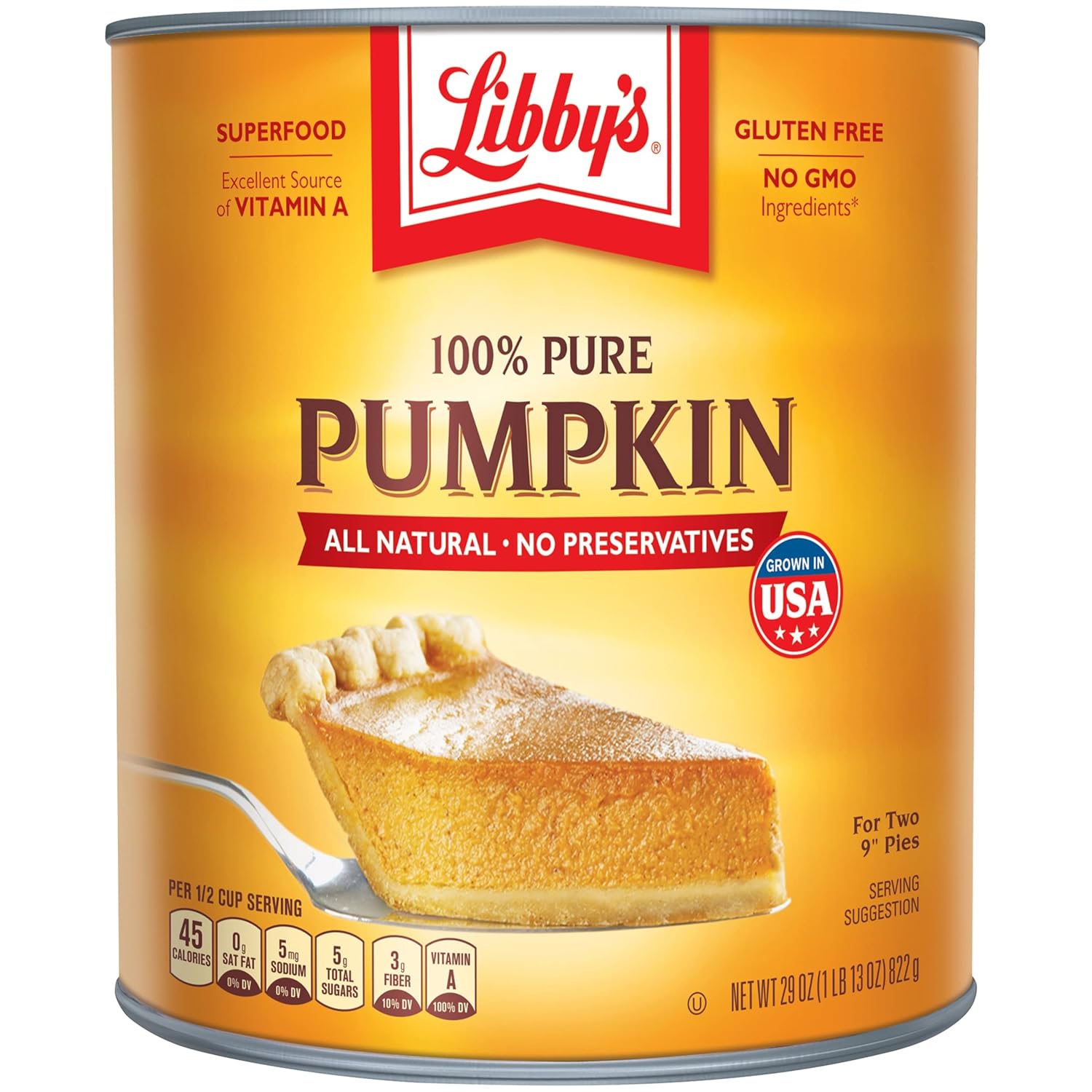 Amazon.com : Libby's 100% Pure Canned Pumpkin : Grocery & Gourmet Food