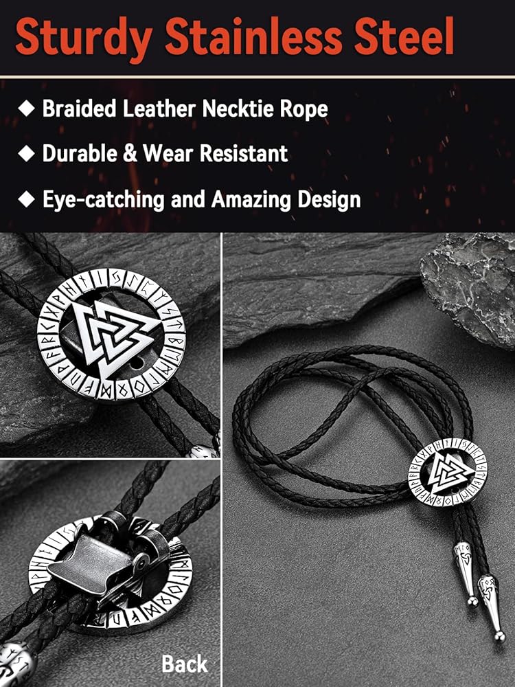OJOS Emblem Bolo Tie Set グレー　ネクタイ OJOS Emblem Bolo Tie Set グレー ネクタイ