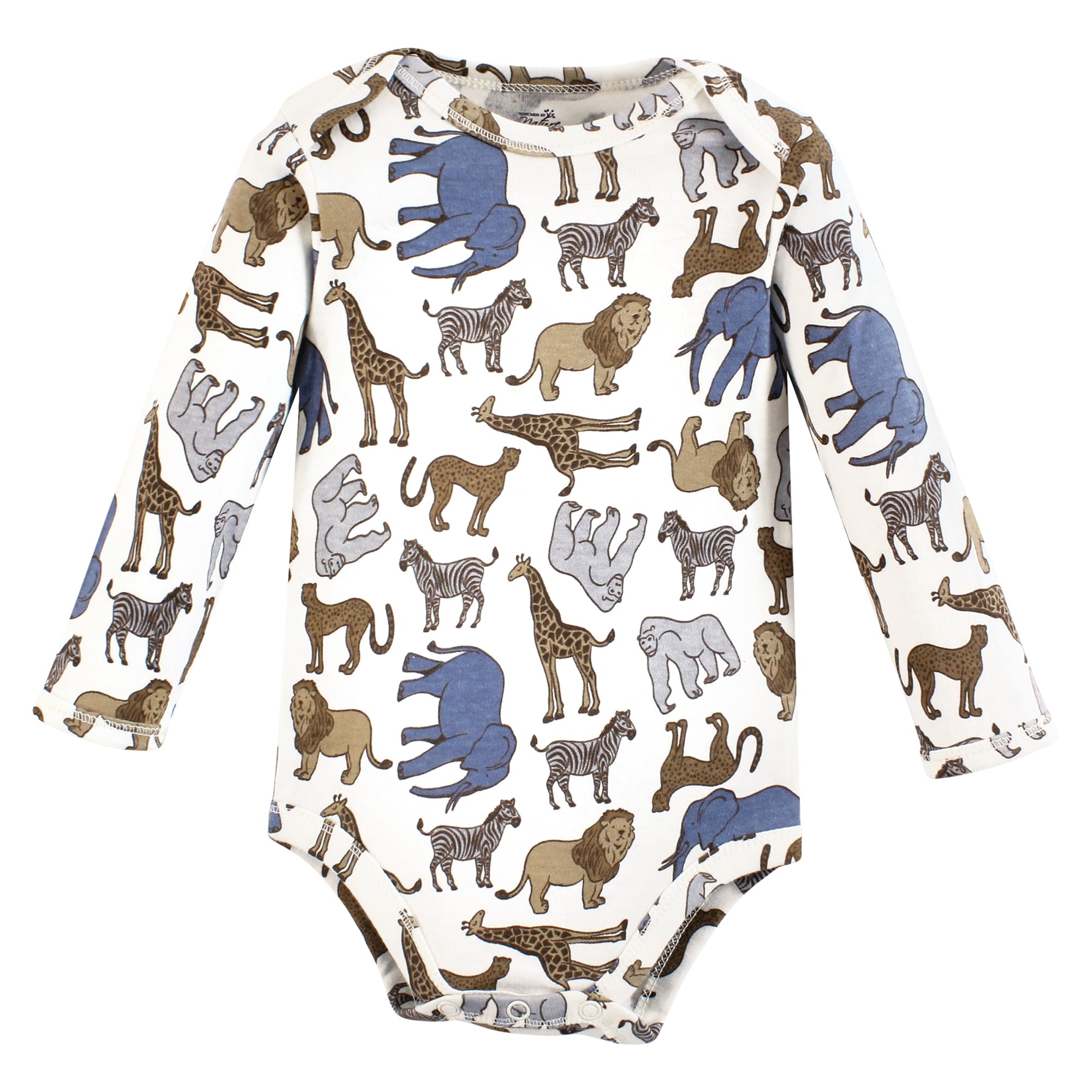 Touched by Nature Unisex Baby Bio-Baumwolle Langarm Bodys