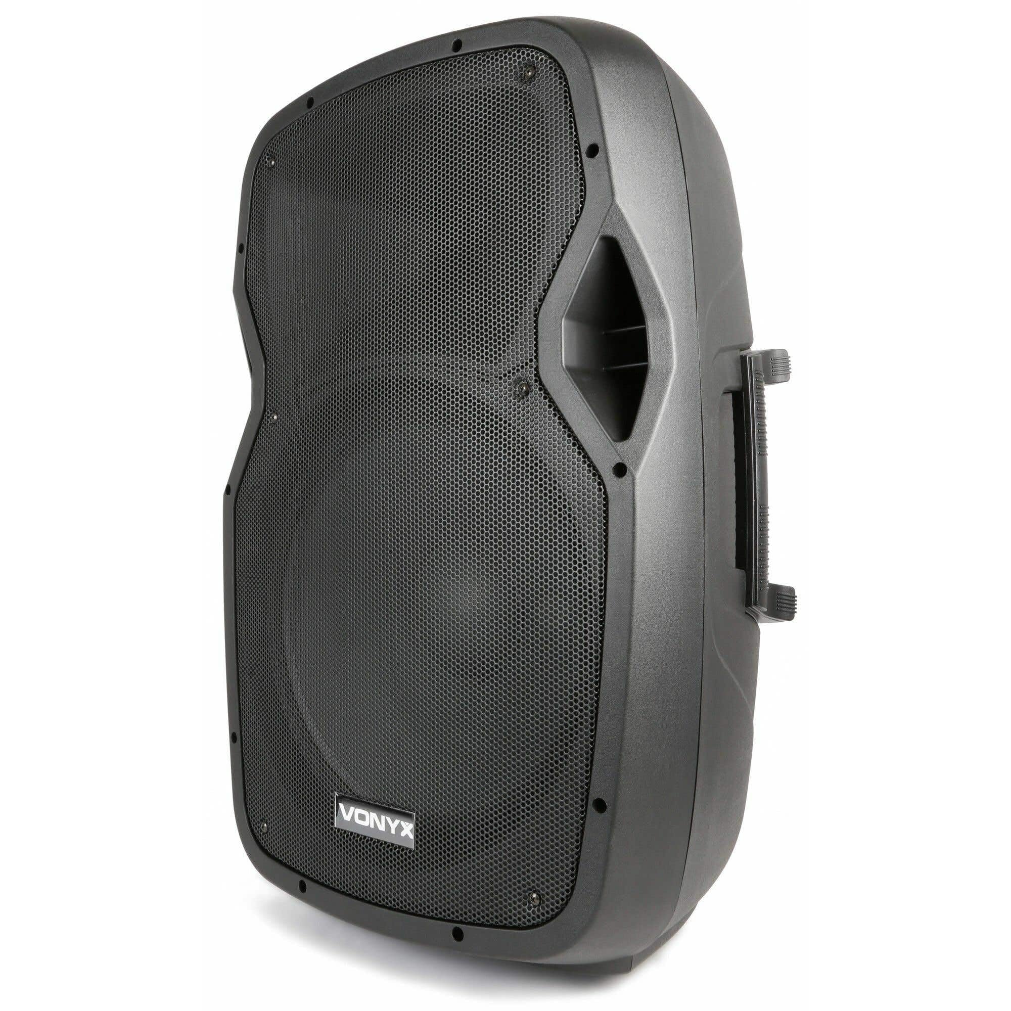 Vonyx AP1500PA - Sistema PA Portatile 800W con Microfoni