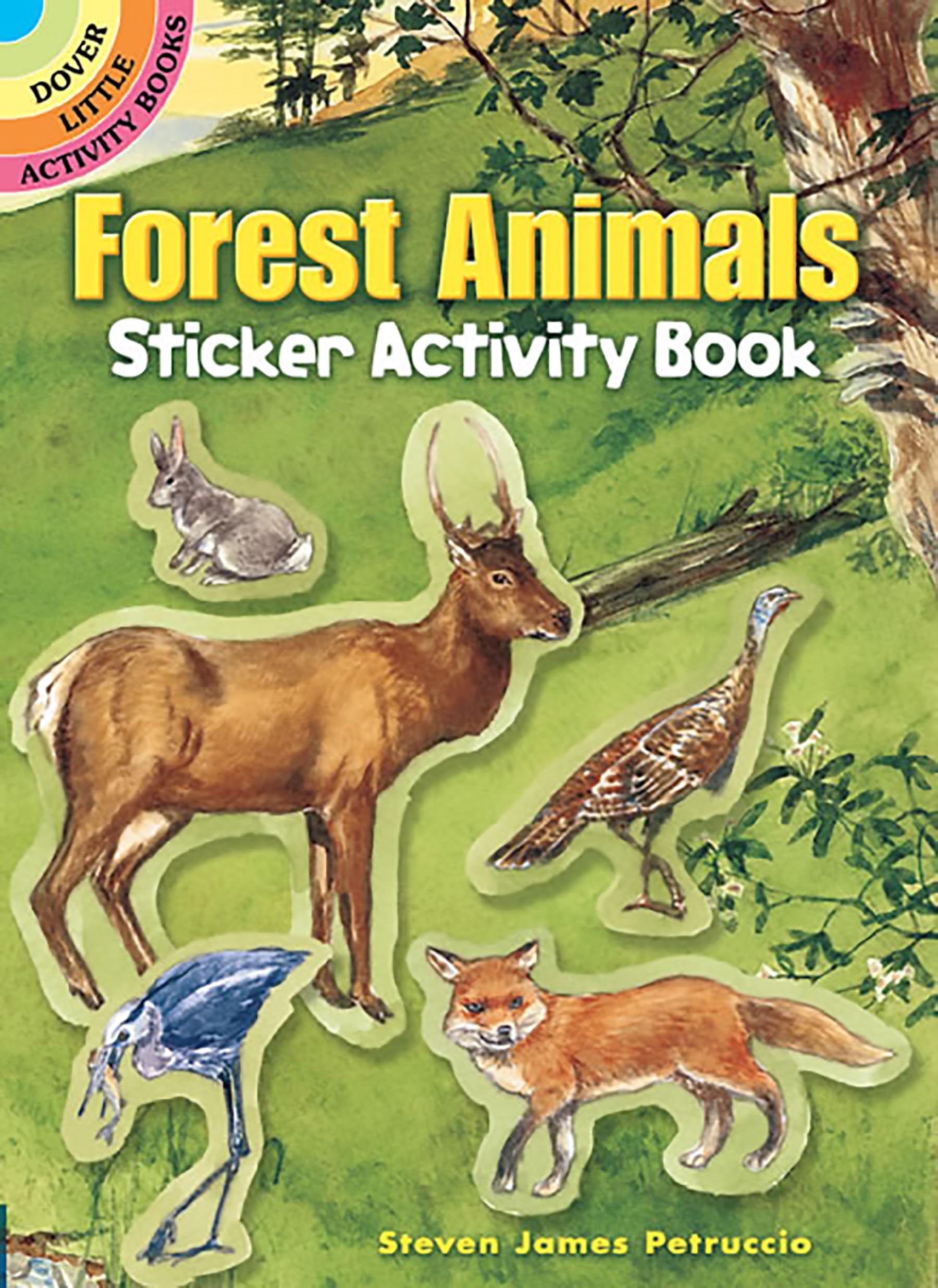 Forest Animals Sticker Activity Book by Steven James Petruccio (Paperback, 2007)