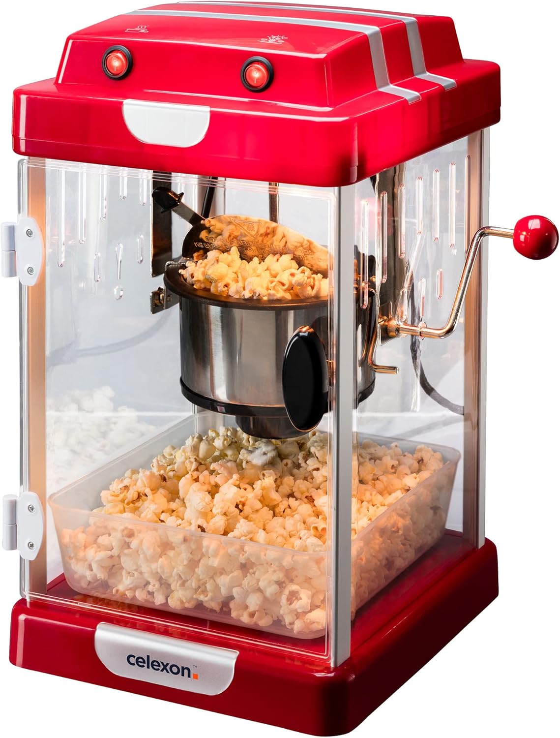 celexon CinePop CP1000 Popcorn-Maschine im Retro/Kino-Design Photo 1