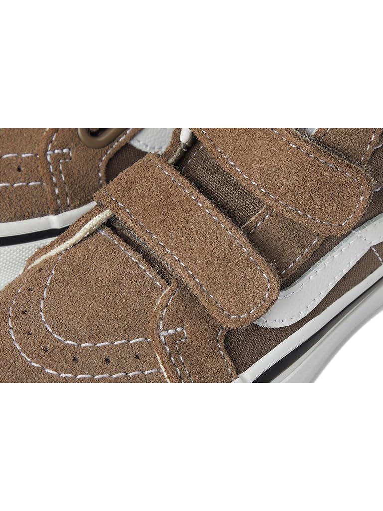 Brown Vans Sk8-Mid Reissue V (Little Kid)