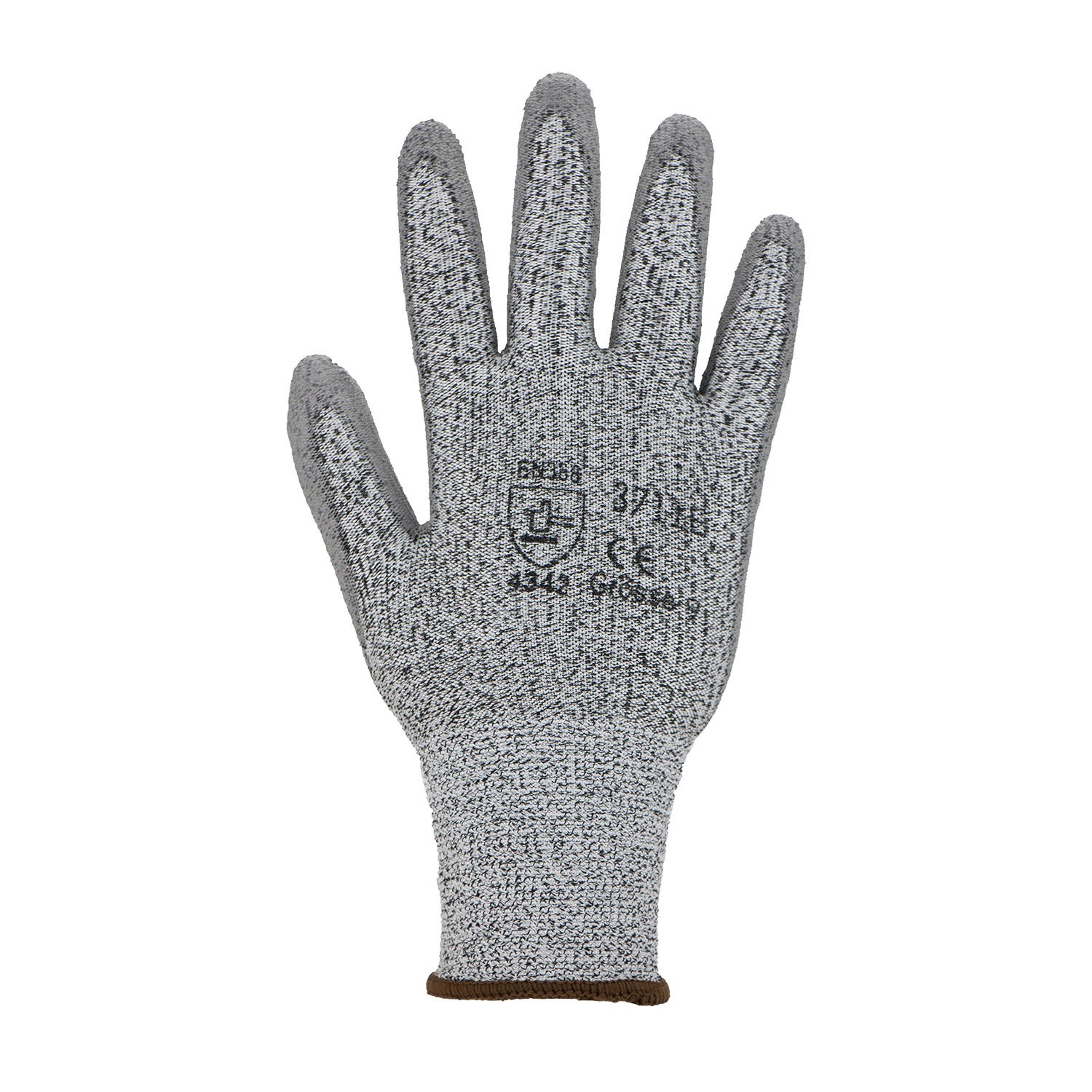 Asatex 3711E 8 Gants de protection couper Classe 3, Gris, Taille 8