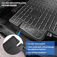 Vista 5 de Bomely Alfombra de Carga Compatible con Chevrolet Equinox y GMC Terrain 2018-2024 Alfombra de Maletero TPE Para Todo Clima Protector de Cubierta