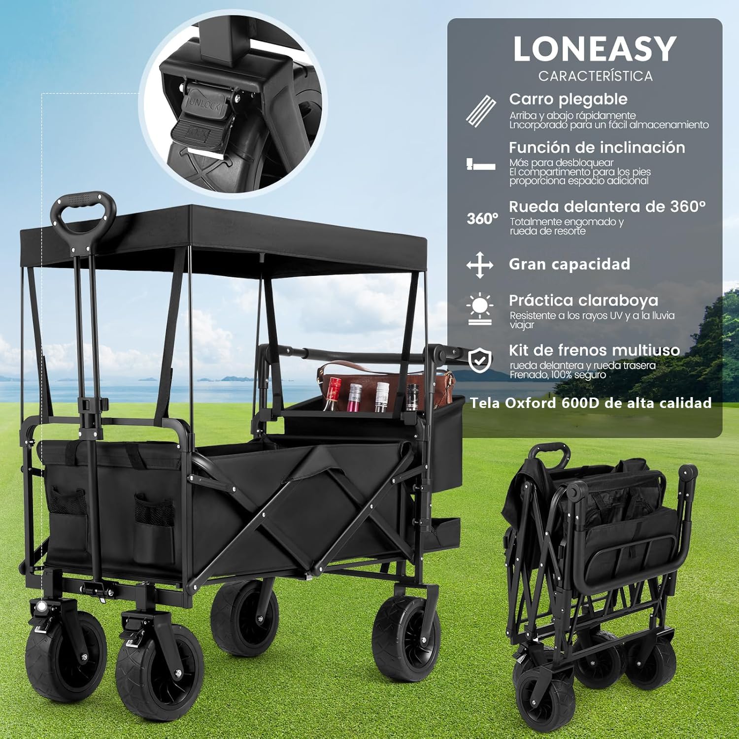 Carro Plegable Carritos Para Pasear NiÃ±os Carro Plegable Con