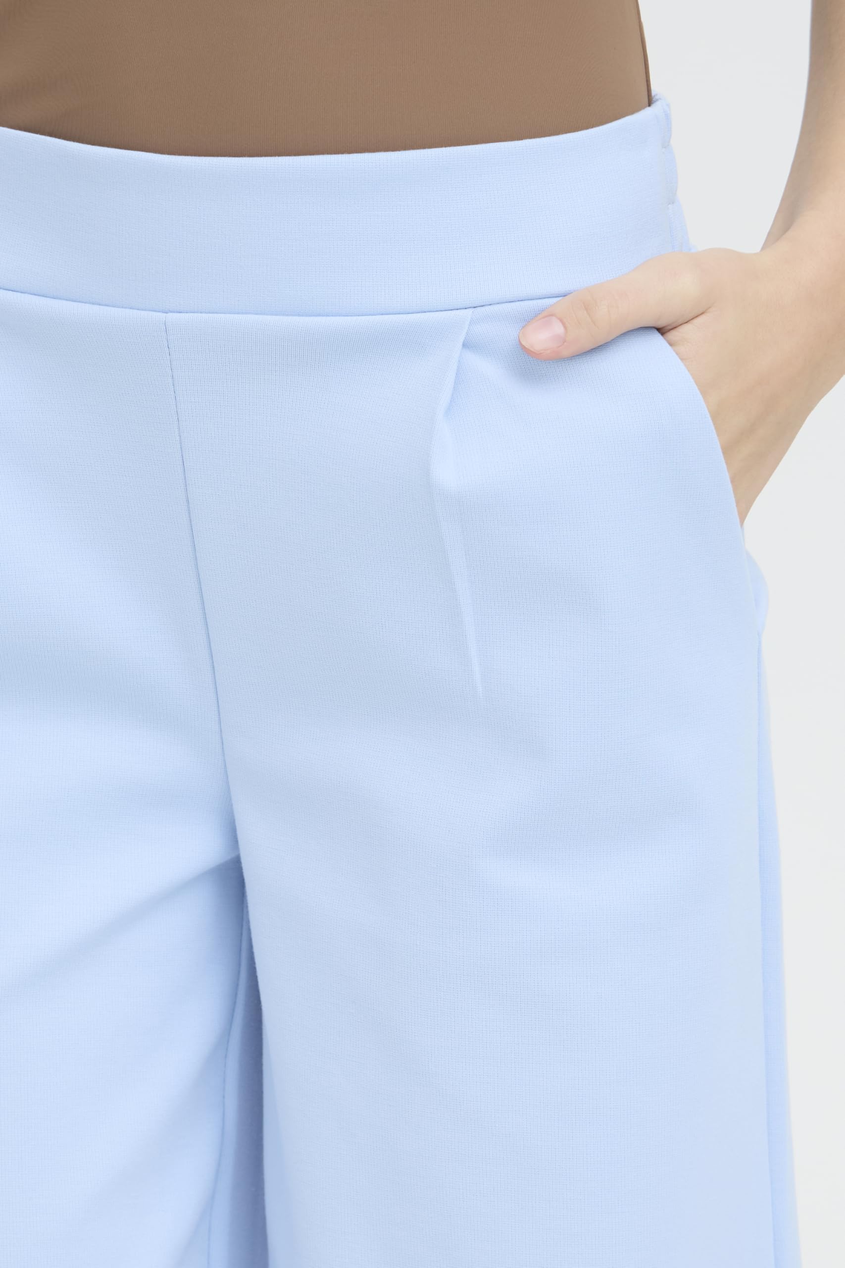 ICHI Damen Freizeithose IHKATE IHKate Elastische Taille
