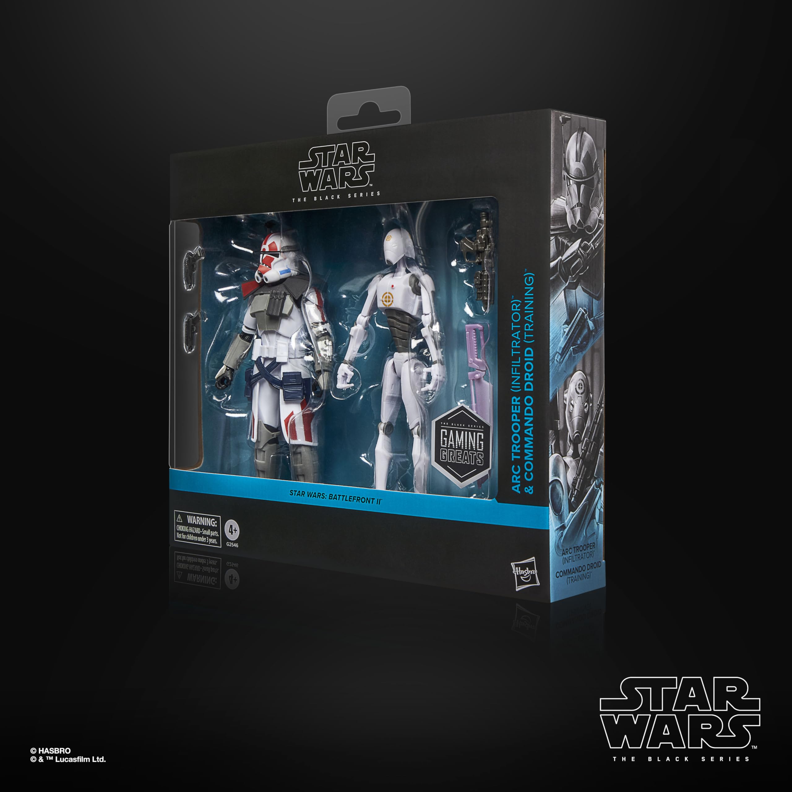 Star Wars The Black Series ARC Trooper (Infiltrator) & Commando