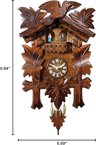 Miniatura 2 de Trenkle Reloj de la Selva Negra, Turning Dancers TU 262 PQ