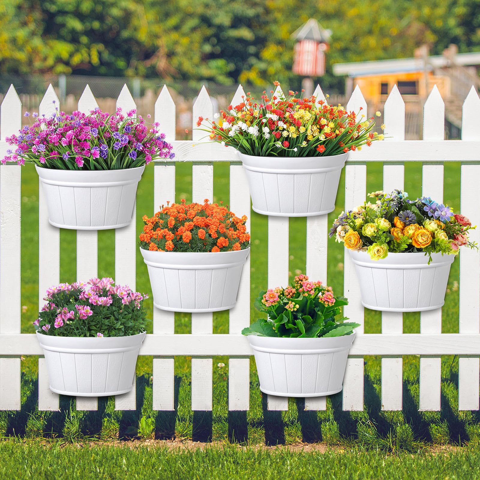 Pots de fleurs muraux extérieurs Layhit pour sublimer votre décoration de terrasse