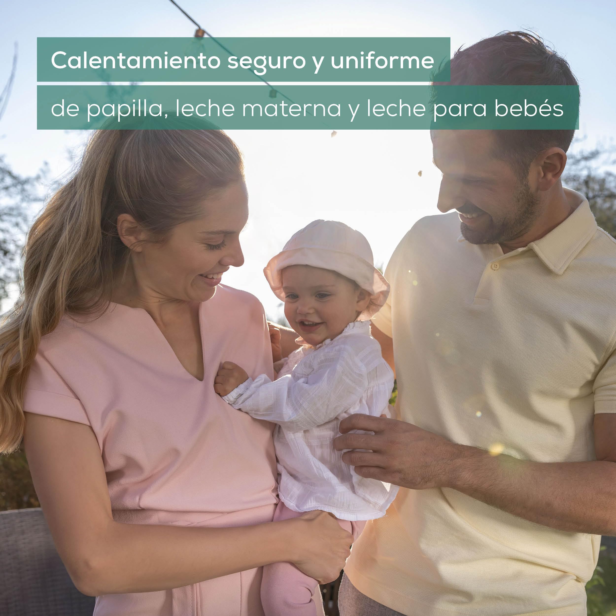Beurer BY 52 Calentador de alimentos y biberones, para calentar y mantener caliente la comida del bebé, 8 minutos de calentamiento, pantalla digital de temperatura, apto para todos los biberones