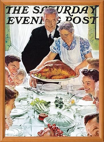 Miniatura 6 de MasterPieces Rompecabezas de 1000 piezas para adultos, familia o jóvenes, Freedom from Want - 19.25 x 26.75 pulgadas