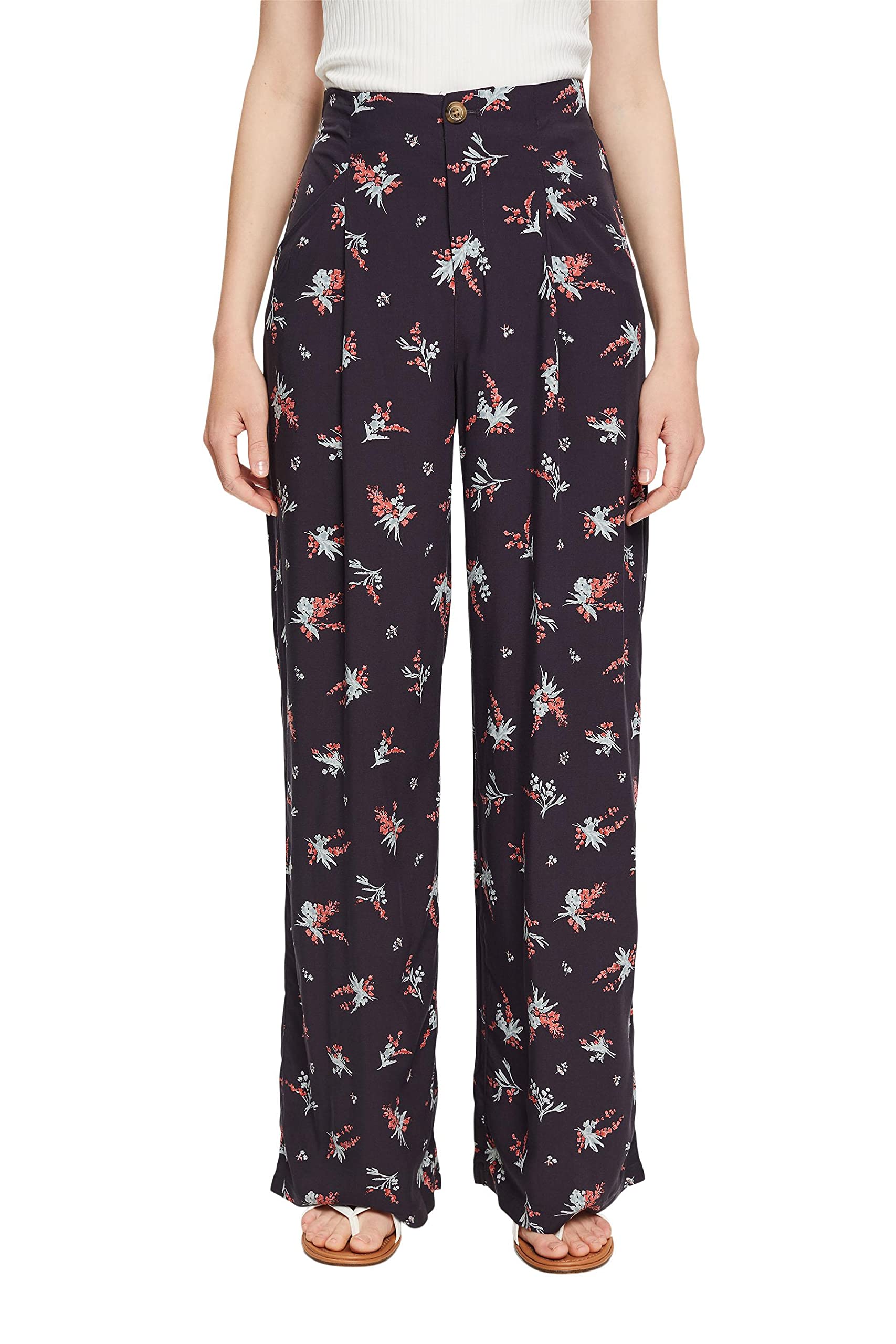 edc by Esprit Women's 042cc1b319 Pants, 403/Navy 4, 10 UK