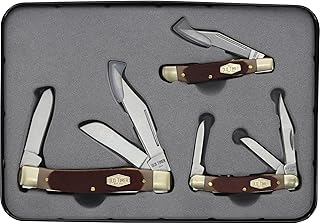 Old Folding Knife Combo with Saw Cut Handles