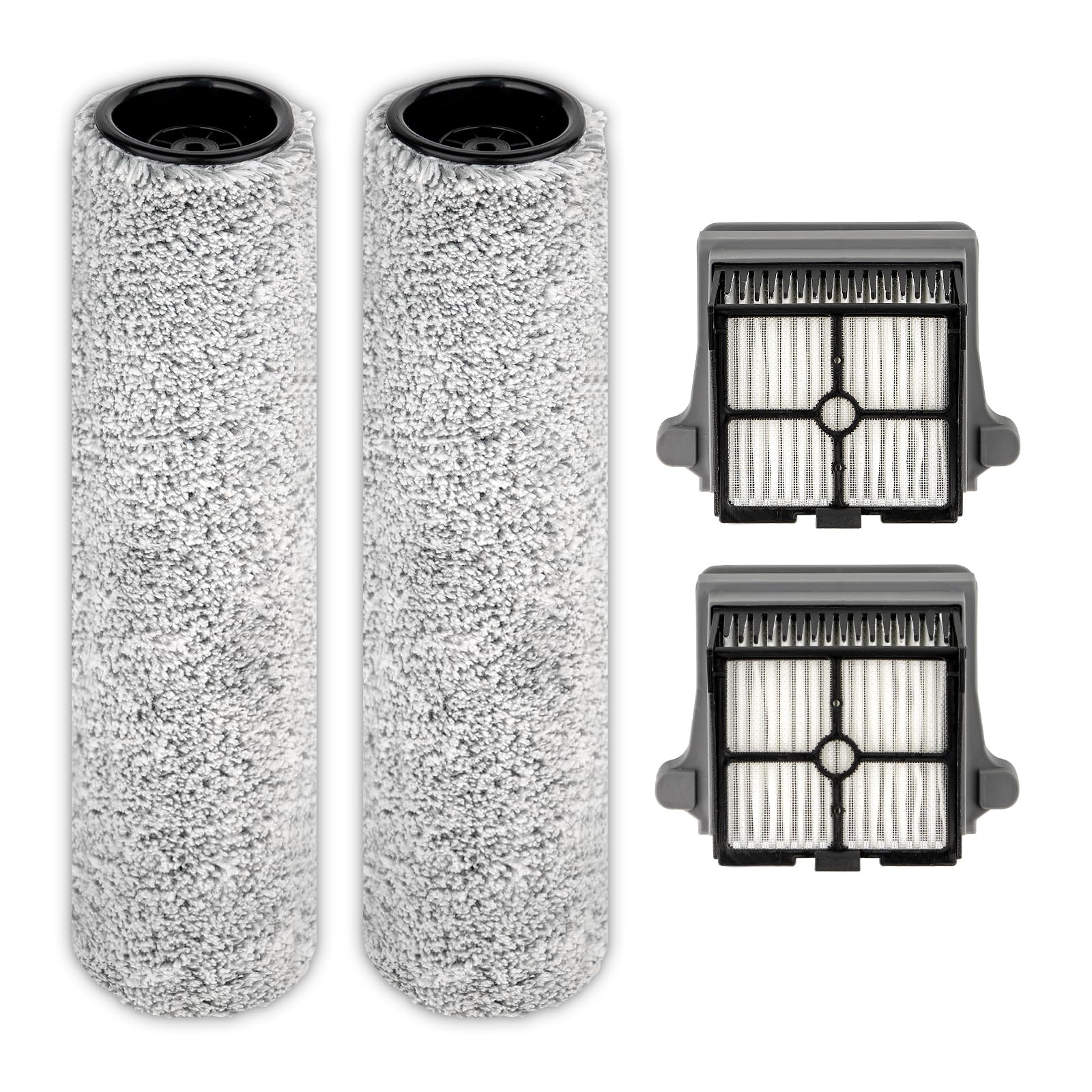 2er Set Bürstenrolle & HEPA Filter Für Tineco Floor One S7 Pro & S6 - Version 2 Ohne Griff