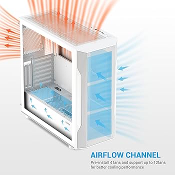 Amazon.com: SAMA S40 Mid Tower ATX PC Case – High-Airflow