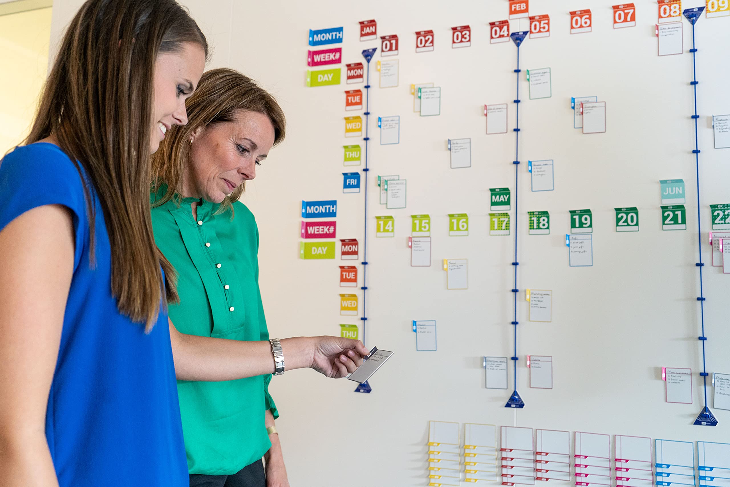 PATboard Full planning board set - Magnetkarten für eine Lean Plantafel - Plane ein ganzes Jahr
