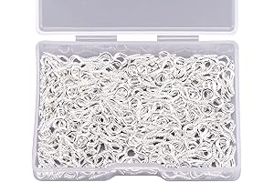 AIEX Jewelry Screw Eye Pins Hooks (300 Pieces)