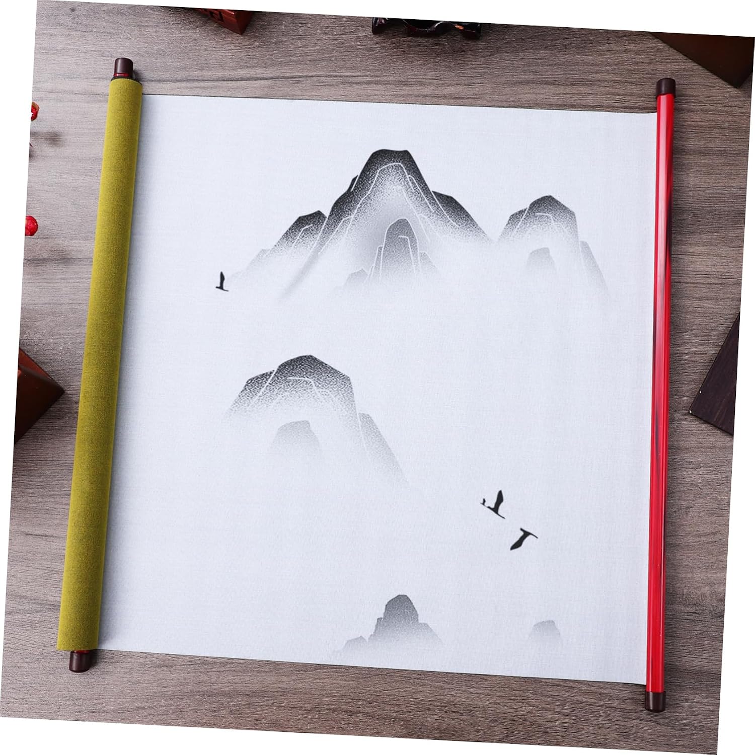 SUPVOX Blank Water Painting Cloth Large Canvas Calligraphy Practice Art Paper Wall Decor