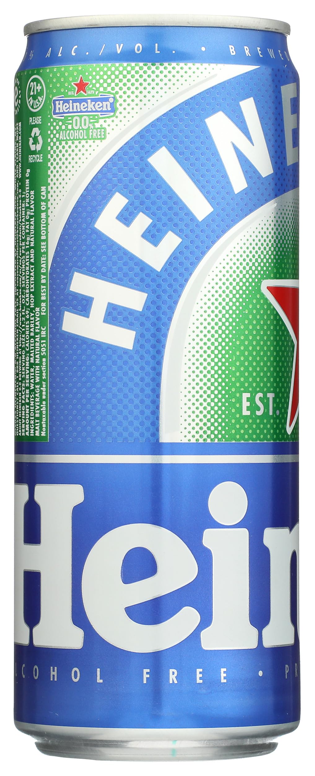 Amazon.com : Heineken Non-Alcoholic Lager Sgl Can, 11.2 Fz
