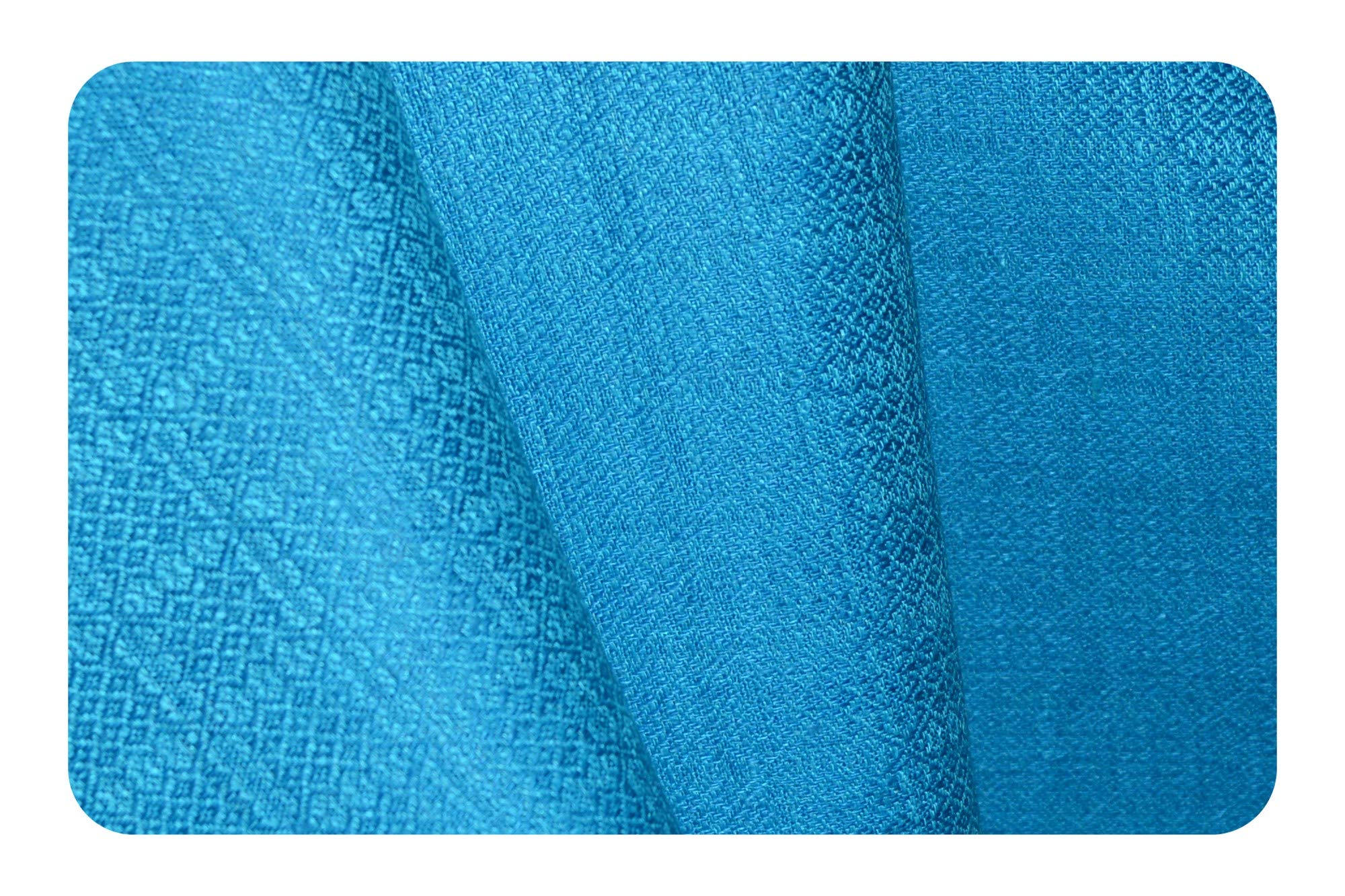 Men's 60 Lea European Linen Self-Design Unstitched Shirt Fabric (Free Size)