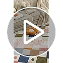 Casanta Living Machine Washable Polka Dot Rug For Kids Area - Multicolor Soft Rug For Nursery/Playroom/Classroom - 5x8