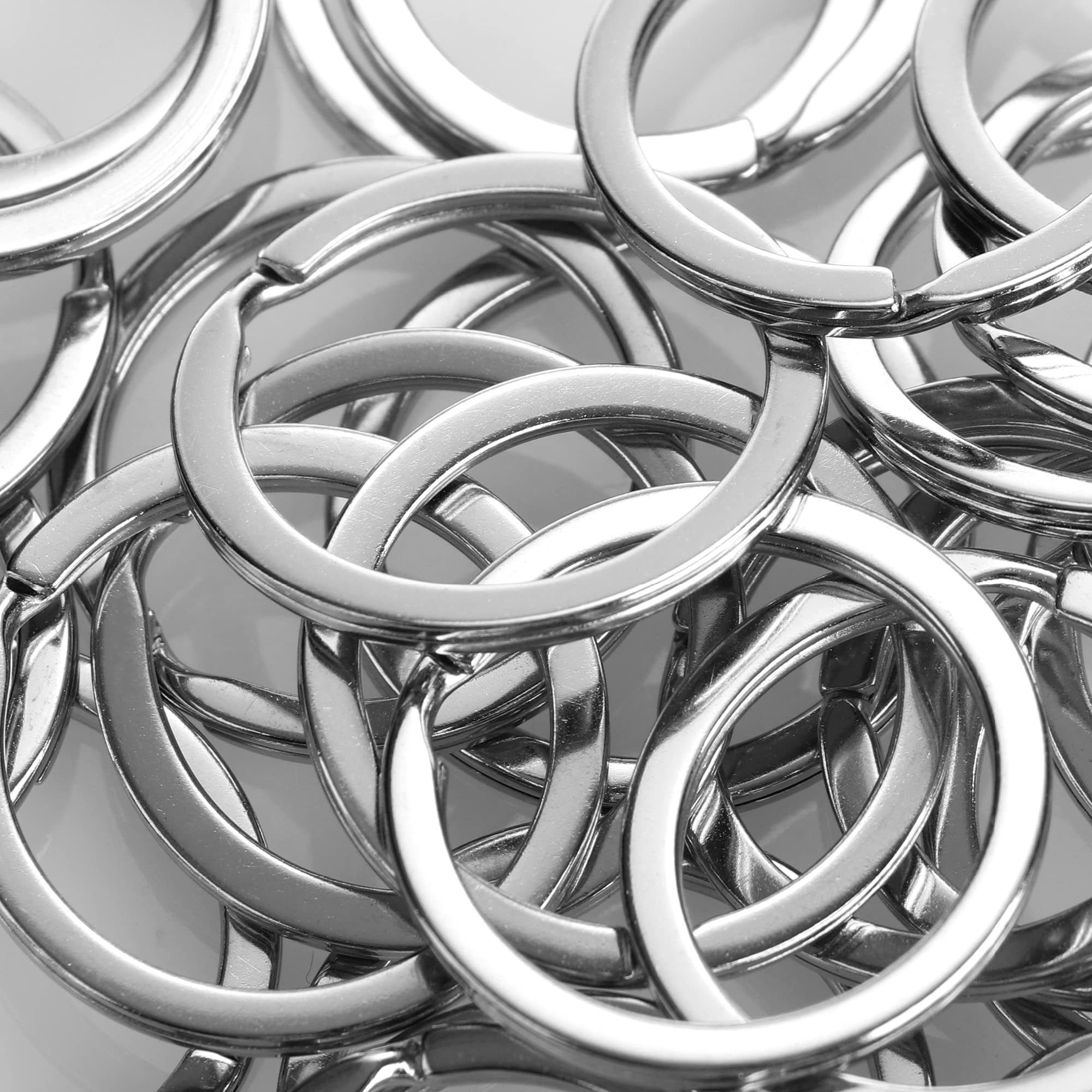 Metalen rechthoekige sleutelhanger met dominglabel | Sleutelhangers